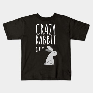 Crazy Rabbit Guy Kids T-Shirt